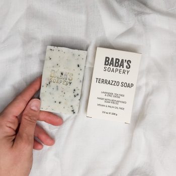 Сапун TERRAZZO с лавандула и чаено дърво - Baba's Soapery