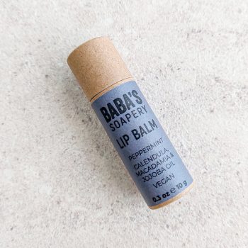 Балсам за устни с мента - Baba's Soapery