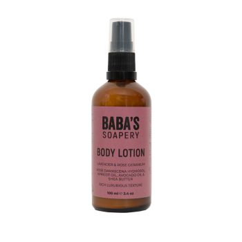 Лосион за тяло с лавандула и гераниум- Baba's Soapery