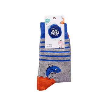 Детски чорапи от рециклирани рибарски мрежи - Пуф - Healthy seas socks