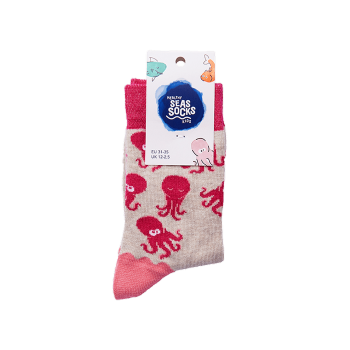 Детски чорапи от рециклирани рибарски мрежи - Флаш - Healthy seas socks