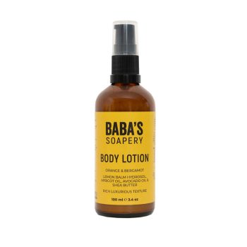 Лосион за тяло с бергамот и портокал - Baba's Soapery