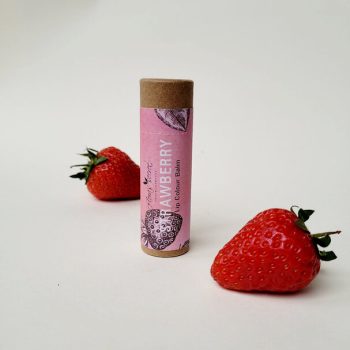 Балсам за устни с цвят "Strawberry" - Flora's secret