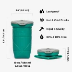 Cup-Лилава_DiFOLD-сгъваема-бутилка